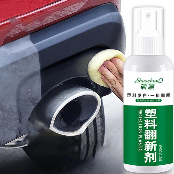 100ml Plastic Parts Retreading Agent Wax Instrument Panel Auto Interior Coating