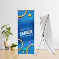 Customize 2x5 feet | 3x6 feet | 2.5x6 feet Standee Flex- Stnadee for Promotions of brands - PanaFlex Printing. 