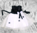 Fancy black frock for baby girls - Baby girl dresses for summer. 