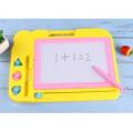 Magic Slate Writing And Drawing Board With Stamps And Pen Magic Slate for Kids Learning 15x20.5cm Random Color. 