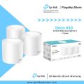 TP-Link Wi-Fi 6 Whole Mesh Deco X10 (3 Pack / 2 Pack / 1 Pack) Dual Band AX1500 Whole Home Mesh Wi-Fi System - 18 Months Brand Warranty. 