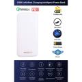 Casim ZT-P06 Qualcomm QC 3.0 PD 3.0 Fast Charging Power Bank, 10000 mAh - White. 