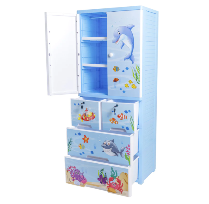 Beautiful Wardrobe For Children | Kids Wardrobe | Bachon Ki Almari | 6 Layer Wardrobe
