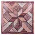 60Pcs Wood Grain Pattern Tile Sticker Self Adhesive Tiles Art Diagonal 3D Floor Sticker for Bathroom Kitchen Decor. 
