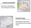 Wall Mounted Kitchen Bathroom Magic Sticker Self-Adhesive Soap Holder Bathroom Shower Soap Dish Tray, Soap Rack No Drilling Wall Mounted Soap Holder. 