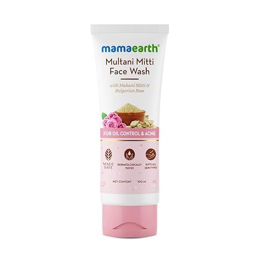Indian Mamaearth Multani MittiFaceWash