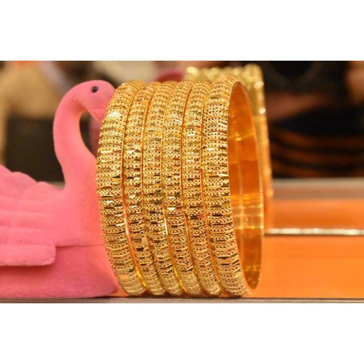 Desi Gold Plated Bangles