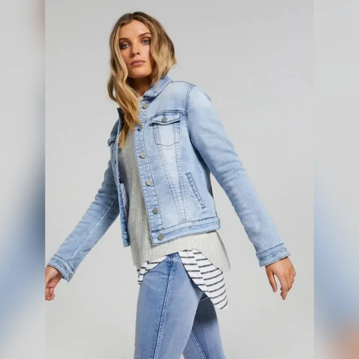 BLACK%20N%20WHITE%20%20%20Denim%20Jacket%20Lycra%20Fabric%20-%20Image%202