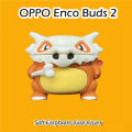 OPPO Enco Buds 2 Cartoon Silicone Earphone Case Cover Shock Resistant Protection for OPPO Enco Buds 2. 
