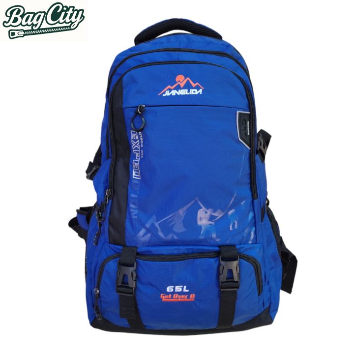 65L Hiking Backpack: Travel Bag For Camping, Hiking Bag, and Travel Bag - Waterproof with Multiple Pockets