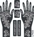 Mehndi sticker stencil designs. 