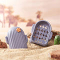 Cute Cartoon Drain Soap Box With Cover Lovely Cactus Soap Case Portable Bathroom Toilet Household Supplies Waterproof. 