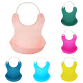 Silicone Bibs for Babies & Toddlers - Adjustable and Durable  Waterproof Silicone Bib. 