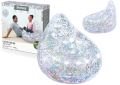 BESTWAY Kids Inflatable Glitter Chair Sofa with Free Pump. 