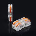 Quick Electrical Cable Splice Mini Quick Terminal Block Universal Compact Wire Connector Push-in Terminal Blocks Electrical. 