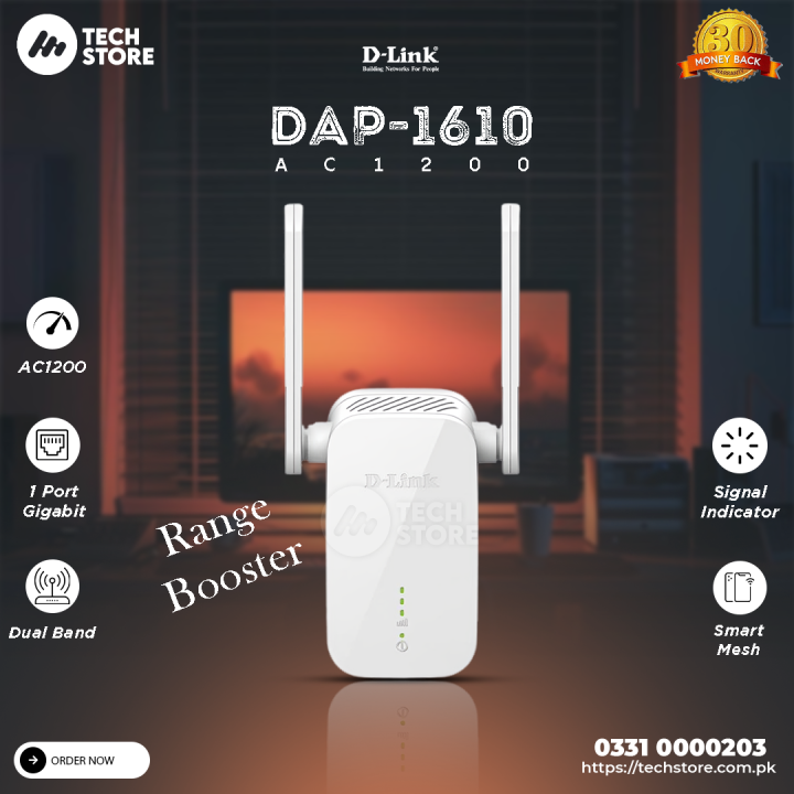 Wifi Access Point D link DAP 1610 AC1200 Dual-Band | Wifi Signal ...