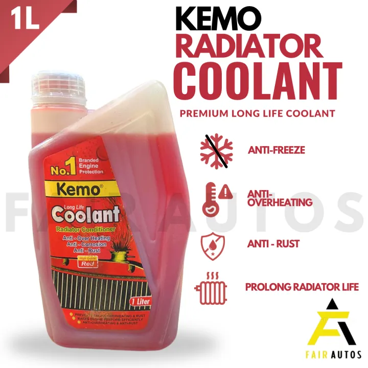 Pakistan Radiator Kemo Coolant 1L Radiator Coolant – Long Life Anti-Rust & Anti-Boil ...