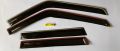 Mehran air press suzuki , sun visor , Door Molding rain protector with chrome double tap ,mehran car brim , rain protector cap , air press hat ,mehran sun visor pack of 4. 