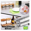 Self Adhesive Aluminium Foil Sticker Roll for Kitchen. 