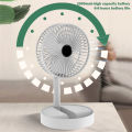 Summer Telescopic Fan Cooler Air Ventilador Folding Floor Air Conditioner Cooling Fan Portable USB Electric Fan for Office Bedro. 