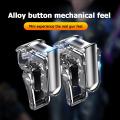 GT01 Mobile Phone Gaming Trigger Controller for Pubg Gamepad Joystick Aim L1R1 Metal Key Button for IPhone Android Game. 