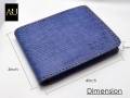 Slim mini small card holder wallet for men branded Stylish bifold money ATM Wallets for men boys girls | Coffee Brown Grey. 