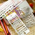 Drawing Template DIY Drawing Tool Lightweight Portable Party Art Design Office Supplies Home C. 