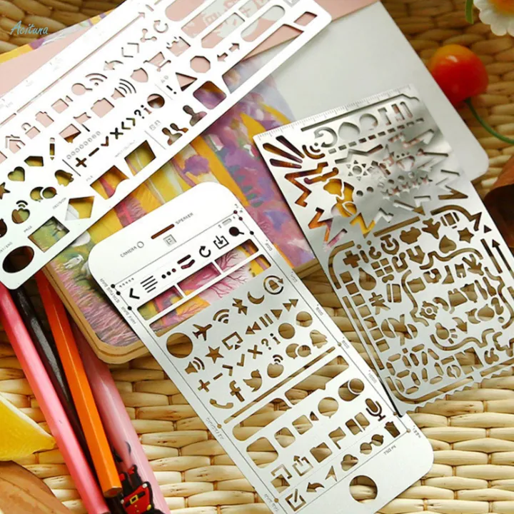 Drawing%20Template%20DIY%20Drawing%20Tool%20Lightweight%20Portable%20Party%20Art%20Design%20Office%20Supplies%20Home%20C%20-%20Image%206