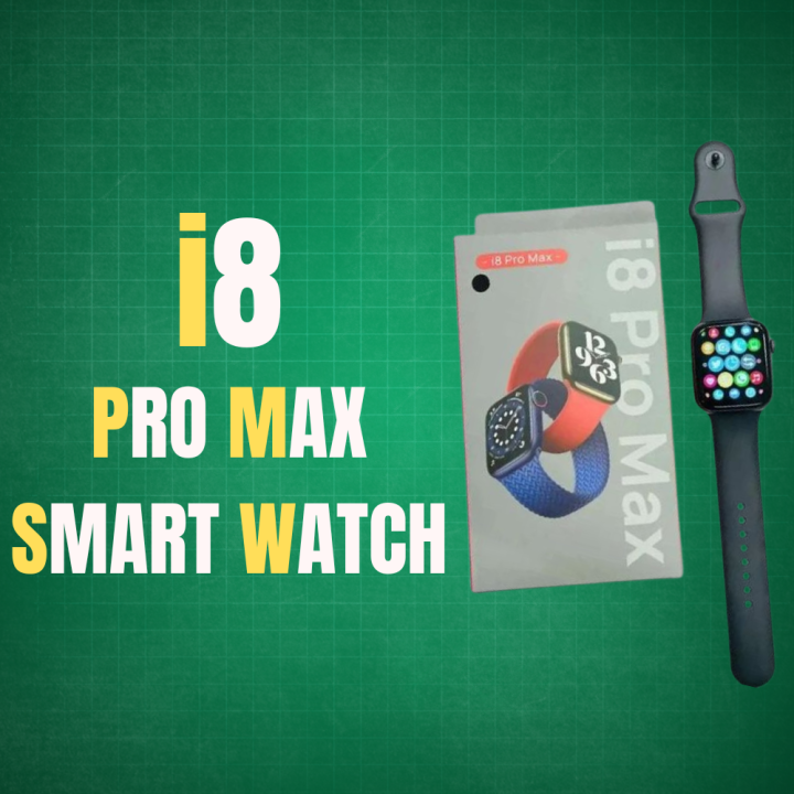 i8 Pro Max Series Smart Watch Bluetooth Calling All Sports Modes  New Updated Model