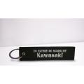 Kawasaki Keychain Key Ring for sports Car Motorcycles Bike Biker Key Chain Bag Phone Chain Accessories Gifts both side. 