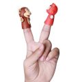 Pack of 5 Finger Puppets For Kids Hand Puppet Animal Learning Toy, Toddlers Rubber Toys For Baby Girl & Boy Finger Rubber Finger Puppet Toys Gifts For Children Story Telling Toys. 