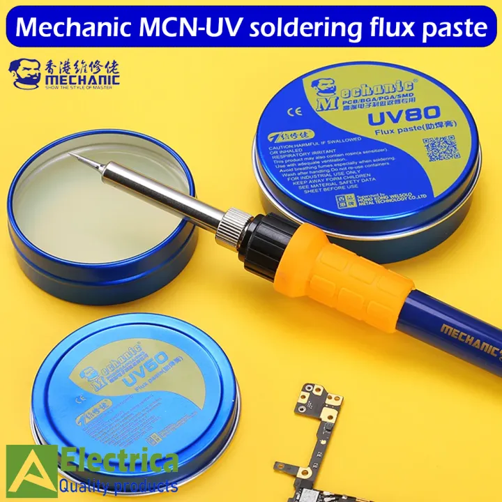 MCN-UV50%20/UV80%20paste%20for%20soldering%20flux,%20soldering%20iron,%20soldering%20iron,%20no%20cleaning%20required,%20cream%20for%20PCB/BGA/PGA/SMD,%20for%20soldering%20station%20Welding%20Repairing%20tool%20by%20Electrica%20-%20Image%206