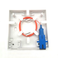 FTTH Fiber Panel Fiber Optic Terminal Dual SC Junction Box. 