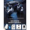 PHOINIKAS Q9 Professional Wireless Bluetooth Gaming Headset, Gaming Headphone, for PS4/PS5/PC/Xbox One/ Nintendo Switch, 7.1 Stereo, with Mobile Phone Bluetooth Function, Detachable Noise Cancelling Microphone, 40H Playtime, Blue LED Light. 