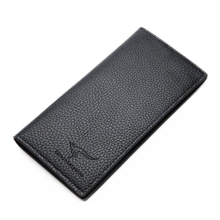 READY STOCK bag duit lelaki wallet lelaki hadiah untuk lelaki dompet New Kangaroo Lelaki Kasual Long Lelaki Lelaki Dompet Multi-Fungsi Pakej Fesyen Lelaki Dompet Trend Versi Korea