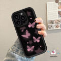 Retro Fantasy Butterfly Phone Case Compatible for IPhone 11 15 14 13 12 Pro Max 7Plus XR X 7 6 15 8 6S Plus XS MAX SE 2020 Fashion Tulip Flowers Shockproof Angel Eyes Soft Case. 