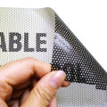 Perforated Vinyl One Way Vision Film for Window Glass Sticker. 