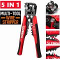 5 in 1 Wire Stripper Automatic Self Adjusting Wire Cutter for Electricians. 