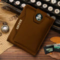 Savfox PU Leather Outlet Pocket Card Holder Wallet: Sleek Organization for Men. 