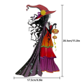 1 Piece Halloween Witch Decoration Fantastic Art Collection, Halloween, Courtyard, Garden, Lawn L. 