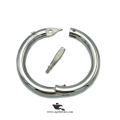 Stainless Steel 3.5 inches Bull Nose Ring for Cattle – Livestock Control Tool. 