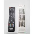 Universal Remote For Ecostar Led / Lcd Tv - Works With All Models Eco Star Remote 100%. 