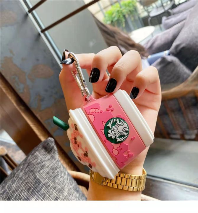 Starbucks%20Sakura%20Cup%20cute%20Silica%20gel%20Fashion%20AirPods%203%20case%202021%20AirPod%201%202%20pro%20Cases%20Soft%20Cover%20Drop%20-%20Image%204