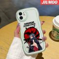 JIUMOO For iPhone 6 6 Plus 6s 6s Plus Case Cartoon Uchiha Itachi Pattern Colorful Lovely Cream Wave Border Soft Clear Shockproof Phone Cases Creative Camera Transparent Casing Simple Gentle Protective Cover. 