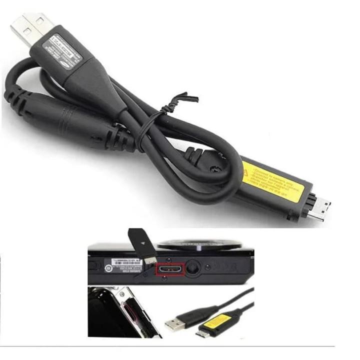 New USB Battery Charger+Data SYNC Cable Cord For Samsung TL205 TL210 TL220 i8 Camera High Quality