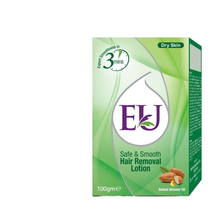 Eu Hair Removal Lotion 100ml Jar for Dry Skin