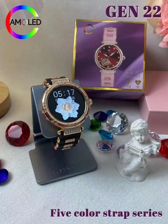 New%20Gen%2022%20Ladies%20Smart%20Watch%20-%20AMOLED%20Display%20-%20Diamond%20Designed%20Strap%20-%20Image%204