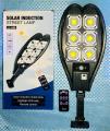 Solar Street Lights Outdoor LED 6 cob Solar Parking lot Lights, High Battery Backup, Adjustable Angle, Remote Control with 3 Lighting Modes, IP65 Waterproof Security Solar Motion Sensor Light. 