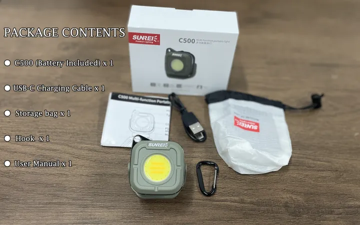 SUNREE%20C500%20Mini%20COB%20Light%20Keychain%20Flashlight%20Outdoor%20Camping%20COB%20Work%20Light%20Emergency%20Lighting%20-%20Image%203