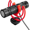 3 Years Warranty - BOYA Dual-Capsule Condenser Microphone by-MM1 PROAndroid Camera Camcorder PC. 